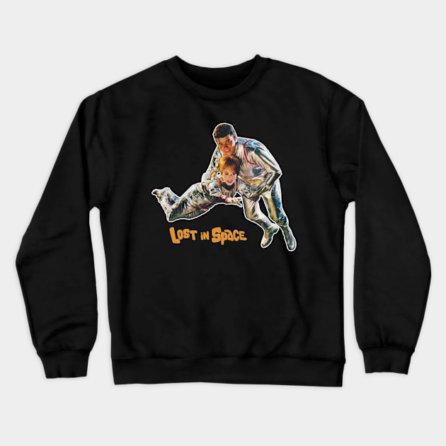 Lost in Space - John & Maureen Crewneck Sweatshirt by RetroZest